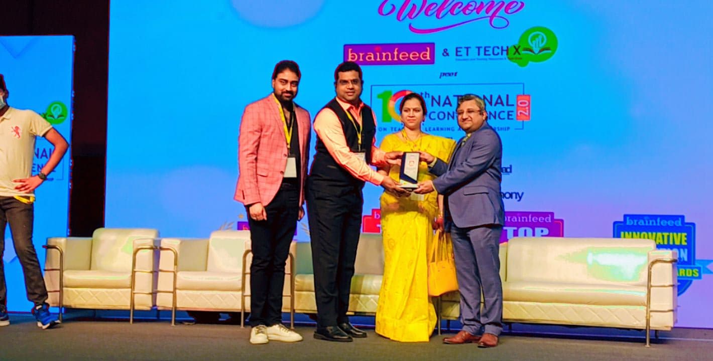 Photograph from the Best 500 school in India award album