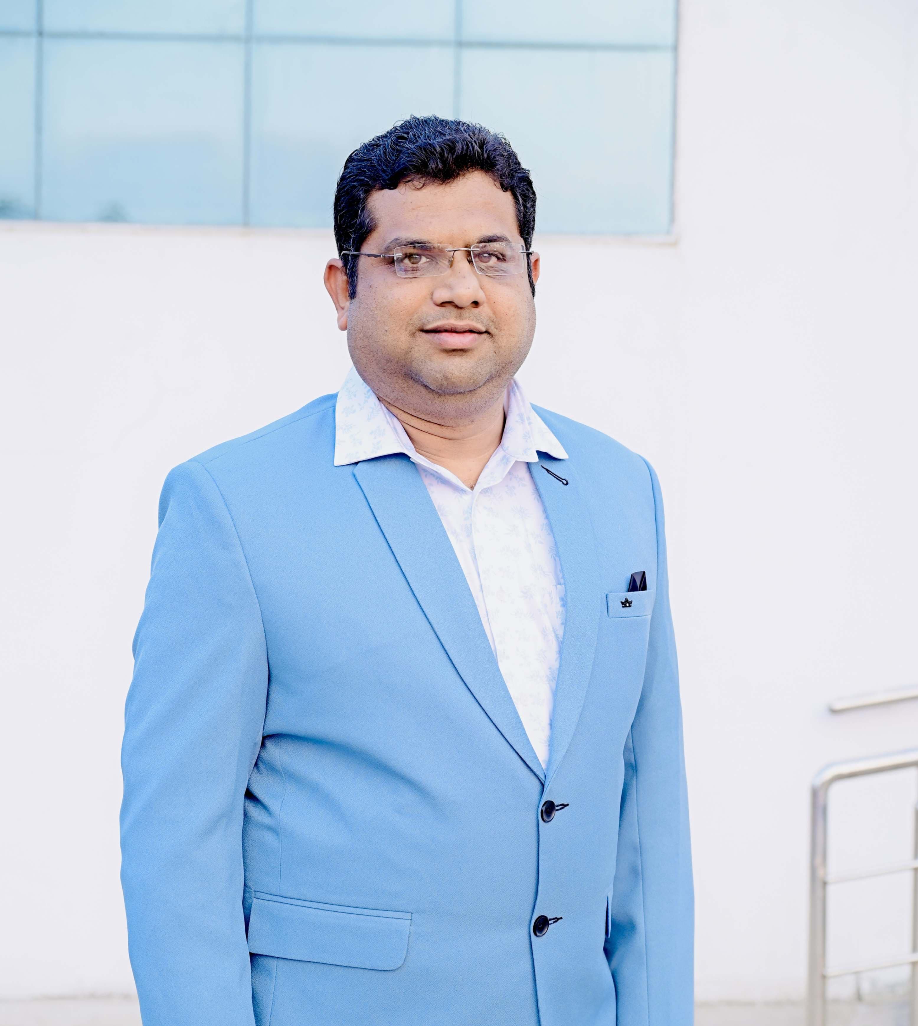 Mr Abhishek Chimalgi, Founder and Trustee of Chimalgi Education and Charitable Trust